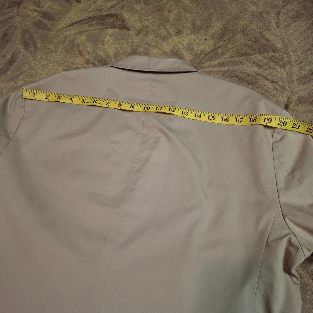 Polo Ralph Lauren Tan Cotton 2-button Sportcoat Blazer Men Size 44R - Picture 15 of 16